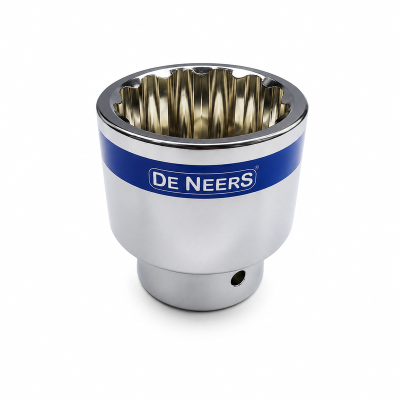 De Neers 19mm 3/4 Sq. Drive Hex Socket Blue Band