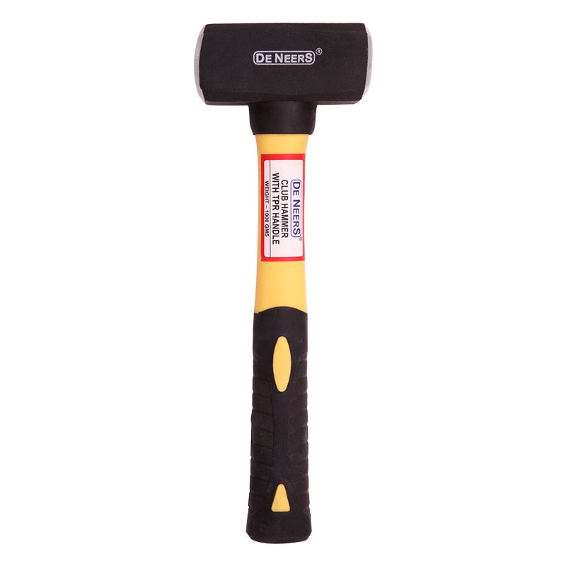 De Neers Club Hammer with Fiberglass Handle