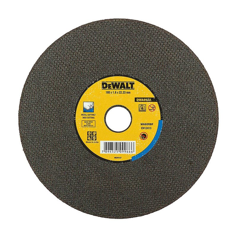 Dewalt DWA8922-IN Cut Off Wheel 80x1.6x22.2 mm (Pack of 10)