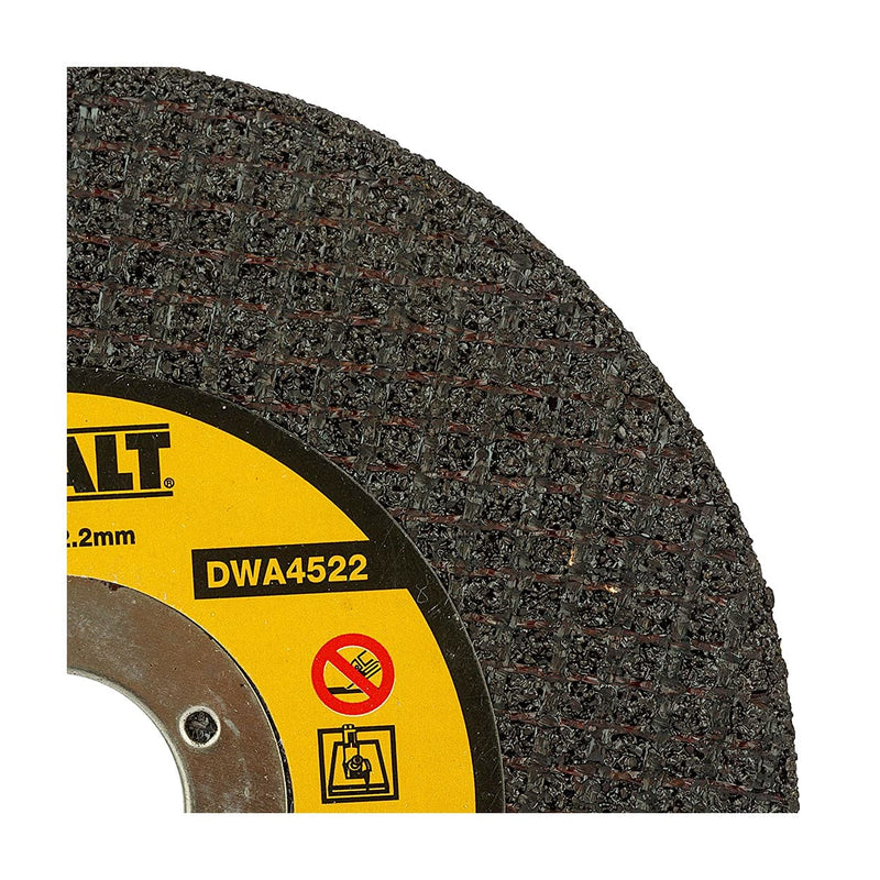 Dewalt DWA4522 Cut Off Wheel 125x3x22.2 mm (Pack of 10)