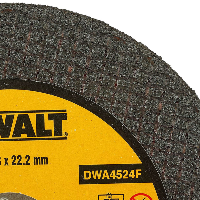Dewalt DWA4524F Cut Off Wheel 180x3x22.2 mm (Pack of 10)