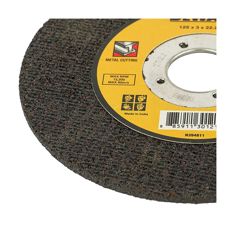 Dewalt DWA4522 Cut Off Wheel 125x3x22.2 mm (Pack of 10)