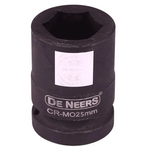 De Neers 25mm 1 Drive Impact Bi-Hex Sockets Heavy Duty Length 70mm