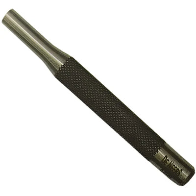 De Neers 100mm Pin Punches Round Knurled Body Pack of 8