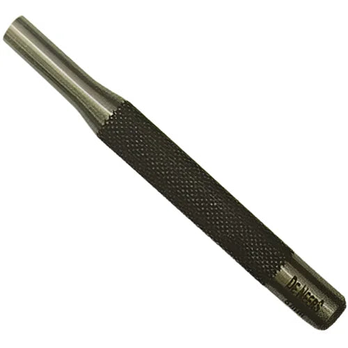 De Neers 100mm Pin Punches Round Knurled Body Pack of 8