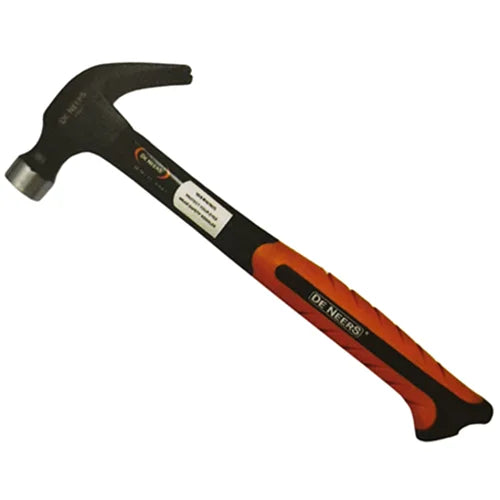 De Neers Claw Hammer with Fiber Glass Handle Professional Series