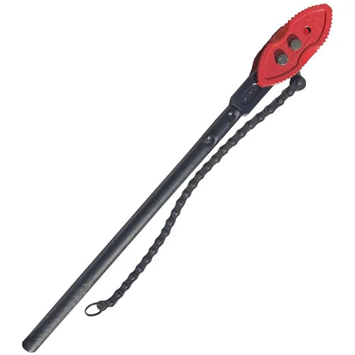 De Neers Chain Pipe Wrenches Heavy Duty Hollow Handle 75mm-200mm