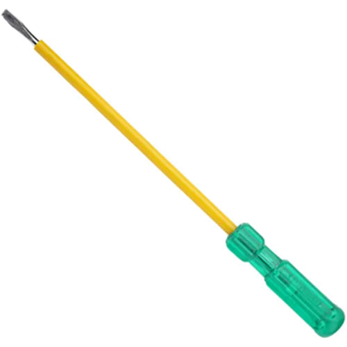 De Neers Flat Head Insulaed Screw Driver (-) (Pack of 15)