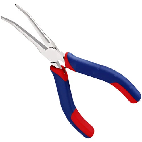 De Neers Long Needle Bent Nose Mini Plier 125mm (Pack of 2)