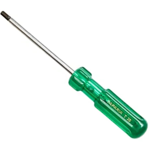 De Neers Torx Screw Drivers Green Handle (Pack of 5)