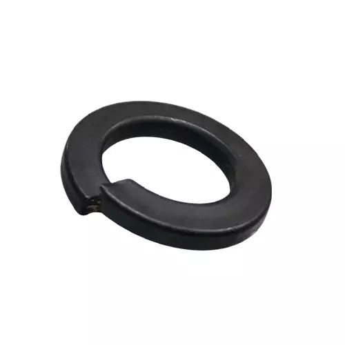 Metric Black Oxide Spring Washers Flat Section