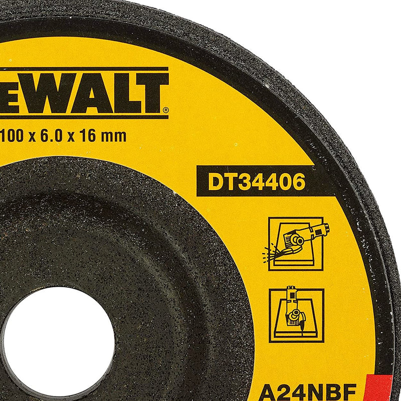 Dewalt DT34406 DC Grinding Wheel 100x6x16 mm (Pack of 10)