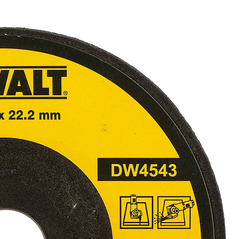 Dewalt DW4543 DC Grinding Wheel 125x6x22.2 mm (Pack of 10)