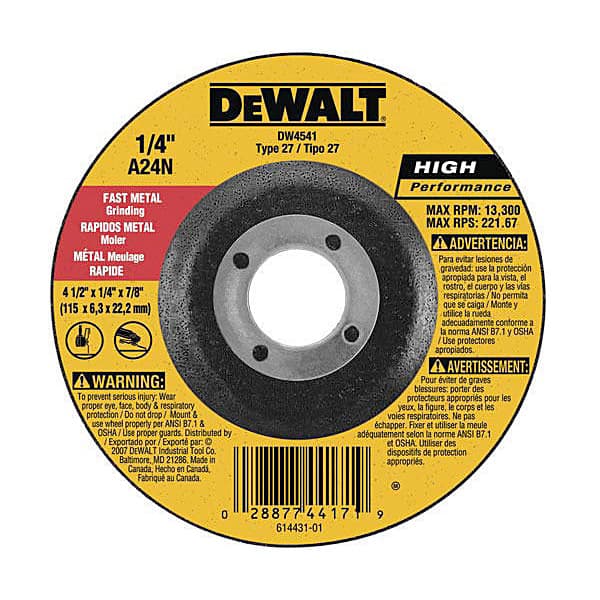 Dewalt DWA4547-IN DC Grinding Wheel 180x6.7x22.2 mm (Pack of 10)