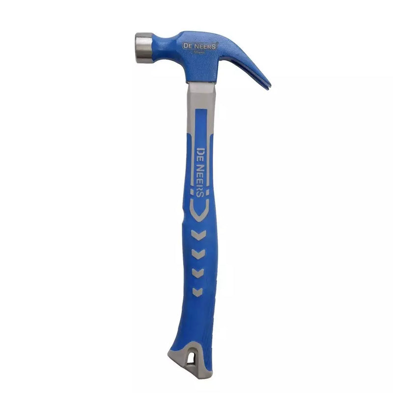 De Neers Claw Hammer with Fiberglass Handle (Bent Head) 450gms