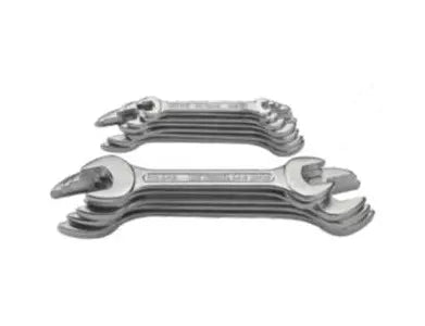 De Neers 12-12SAE Double Open End Spanners Set of 12 Pcs