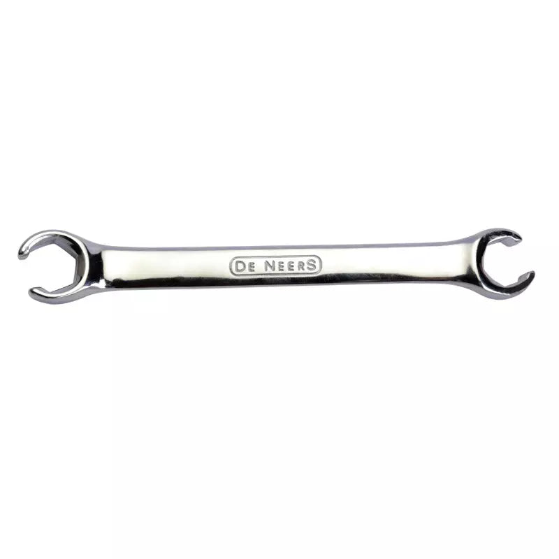 De Neers Flare Nut Spanner Elliptical Mirror Finish Pack of 3
