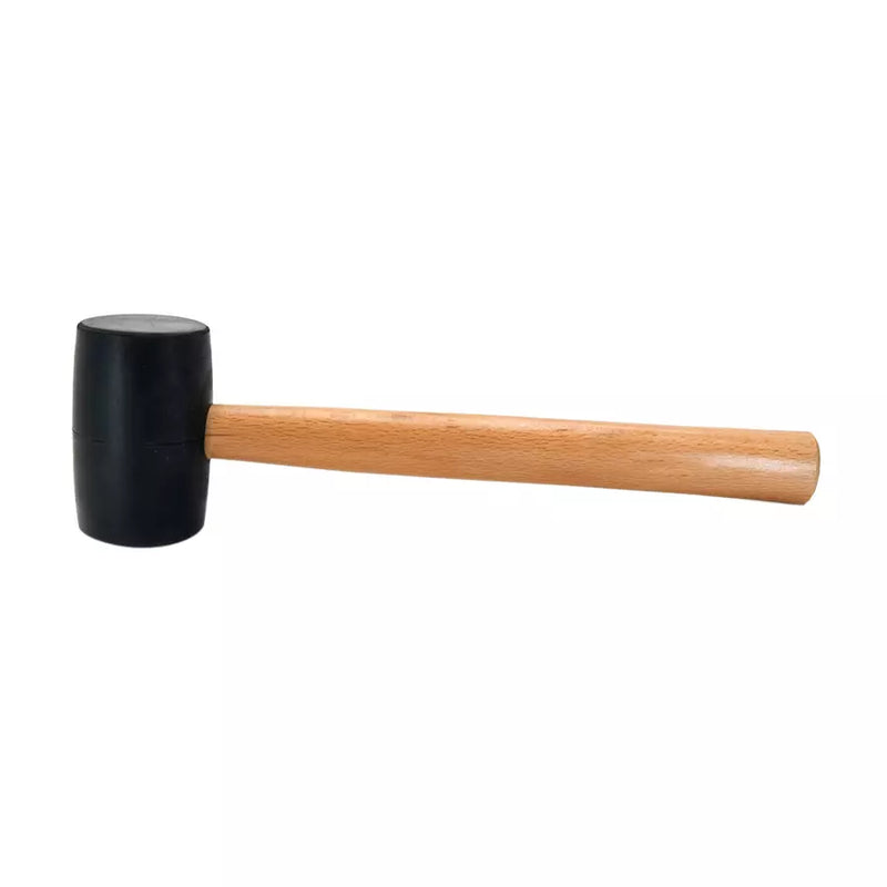 De Neers PVC Rubber Hammer with Wooden Handle