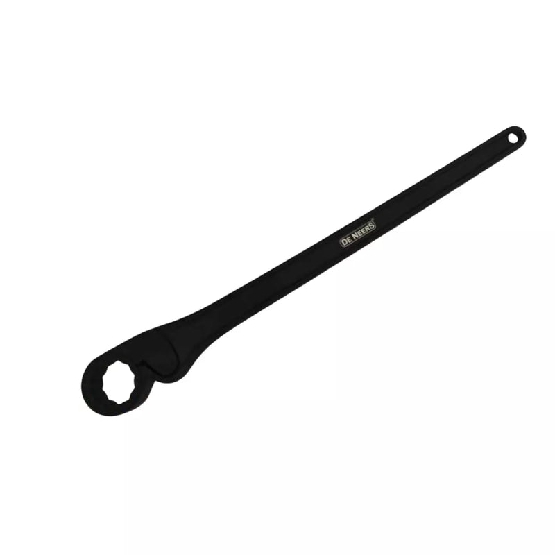 De Neers Long Single Ended Ring Ratchet Wrench