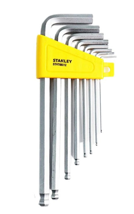 Stanley STHT69312-8 Long Spherical Hex Key Set 8pcs