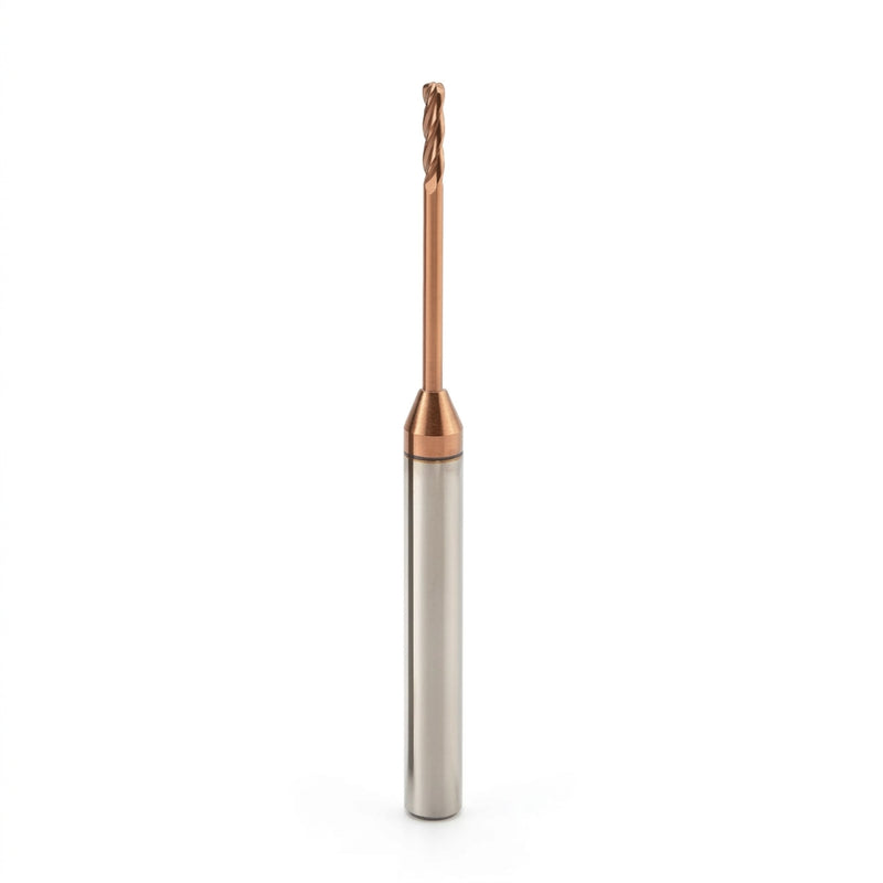 D0.5 x 8NL 55 HRC Long Neck Carbide Endmill 4 Flutes