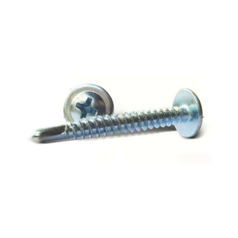 No.8 Zinc Plated  Pan Phillips Self Drilling Screws Multipack