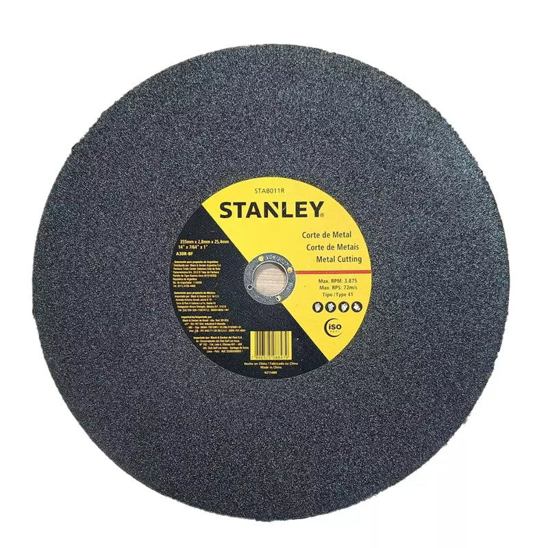 Stanley STA8011R-IN Chop Saw Cutting Wheel 355x2.8x25.4mm