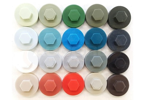 Multicolour Pvc Caps For Sds Pack of 1000