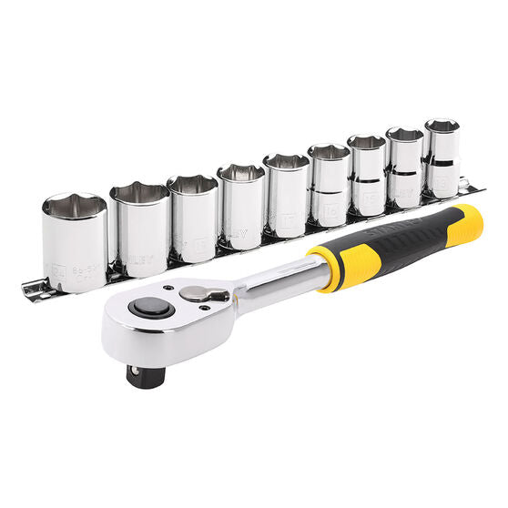 Stanley STMT45501 12DR Pear Head Ratchet Set Metric