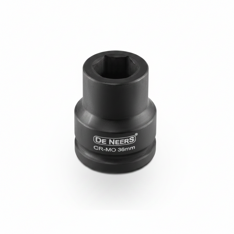 De Neers Hex Drive Impact 19mm (3/4 Inch) Sockets Heavy Duty (56mm Length)