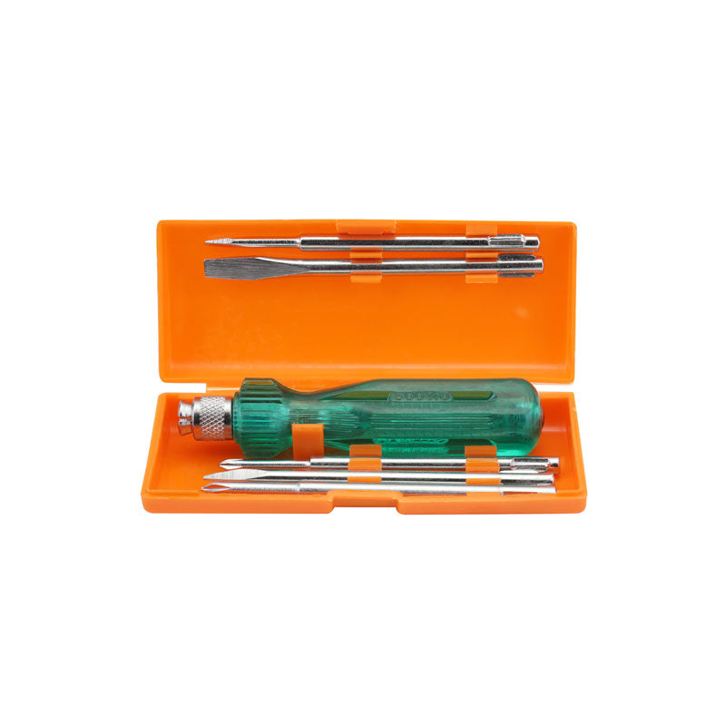 De Neers 6 Pieces Screw Driver Set SD-812 (Pack of 2)