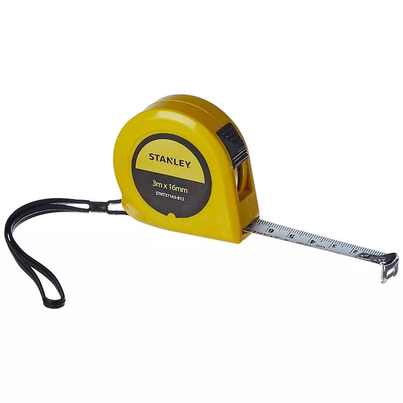 STANLEY  Eco Short Tape With Lock - Pack of 3