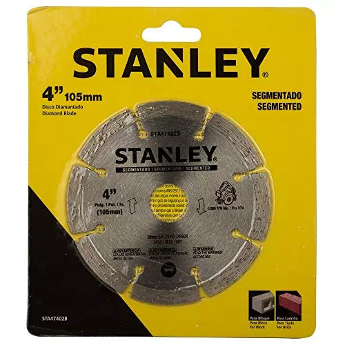 Stanley STA47402B-AE-IN Marble Cutting Blades Segmented 4"