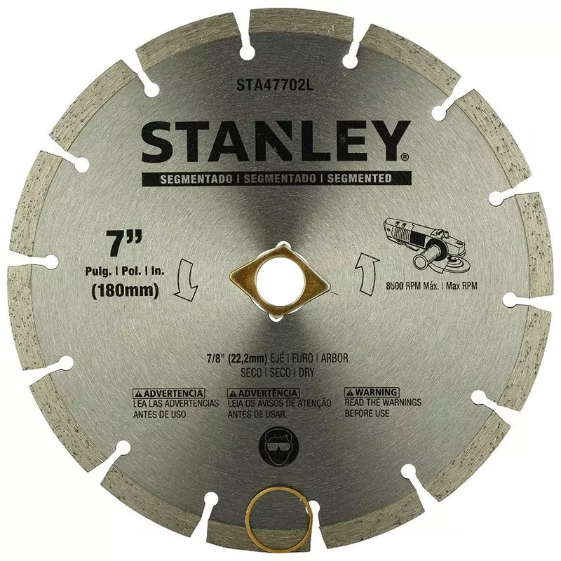 Stanley STA47702L-IN Marble Cutting Blades Segmented 7"
