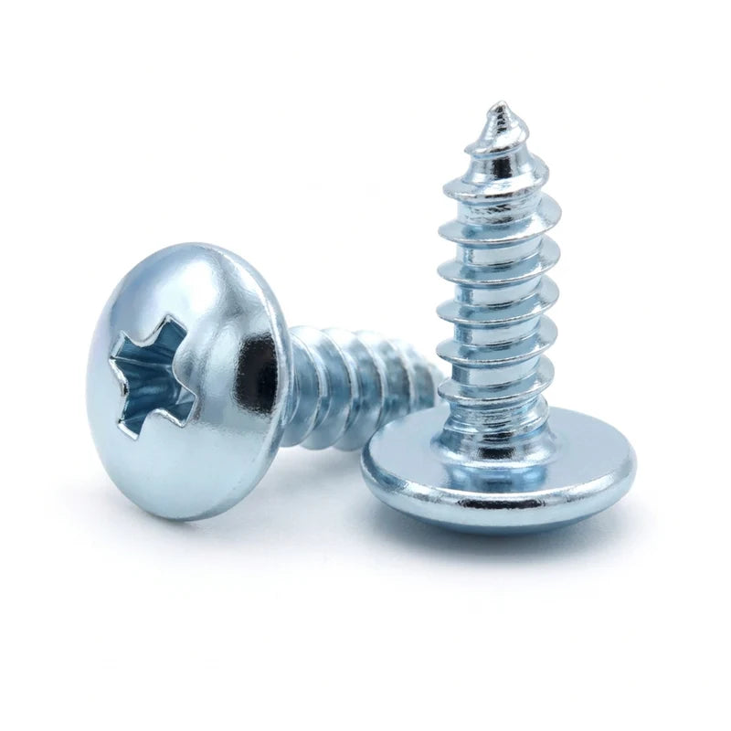 No.10 Zinc Plated Phillips Truss Head Sheet Metal Screw Pack of 1000