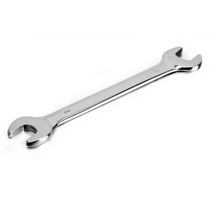 De Neers 12ELP-8M Double Open End Spanners Elliptical Mirror Finish Set of 8 Pcs