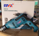 Max MXD550 550W 13mm Hammer Drill