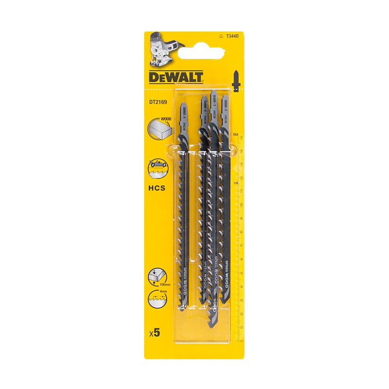 Dewalt DT2169-QZ High Carbon Steel Jigsaw Blades For Wood 116mm