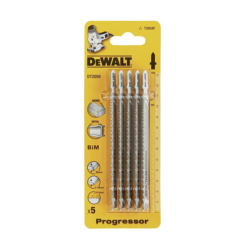 Dewalt DT2059-QZ Extreme BiMetal Jigsaw Blade For Wood & Metal 101mm