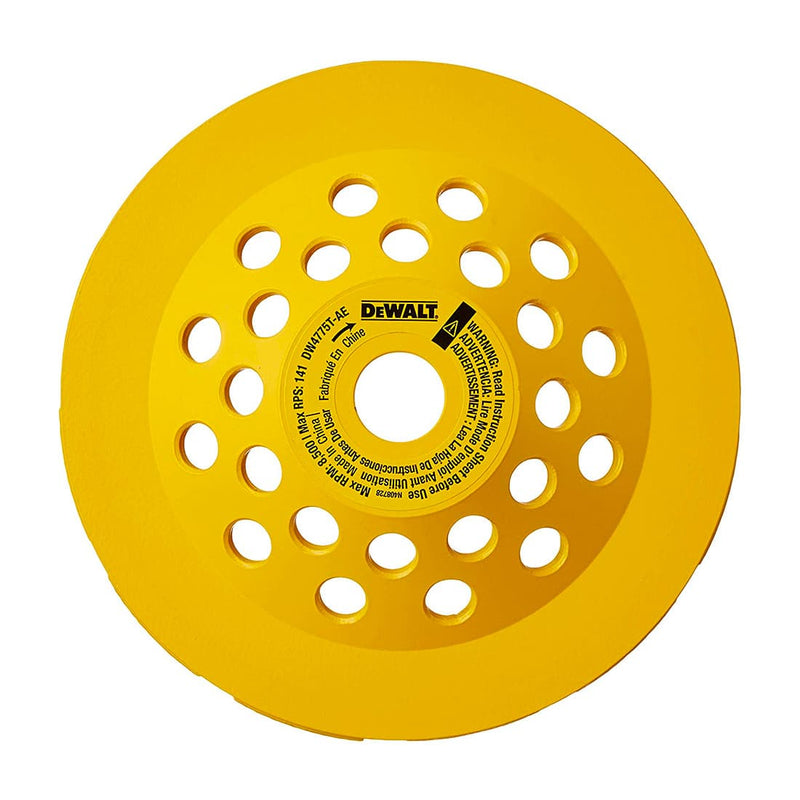 Dewalt DW4775T-AE 180mm x 22.2mm Cup Grinding Wheel