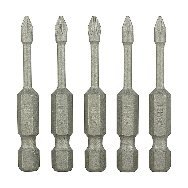 Dewalt DT7245-QZ Phillips Torsion Screwdriver Bits With Extra Grip PH1x50mm