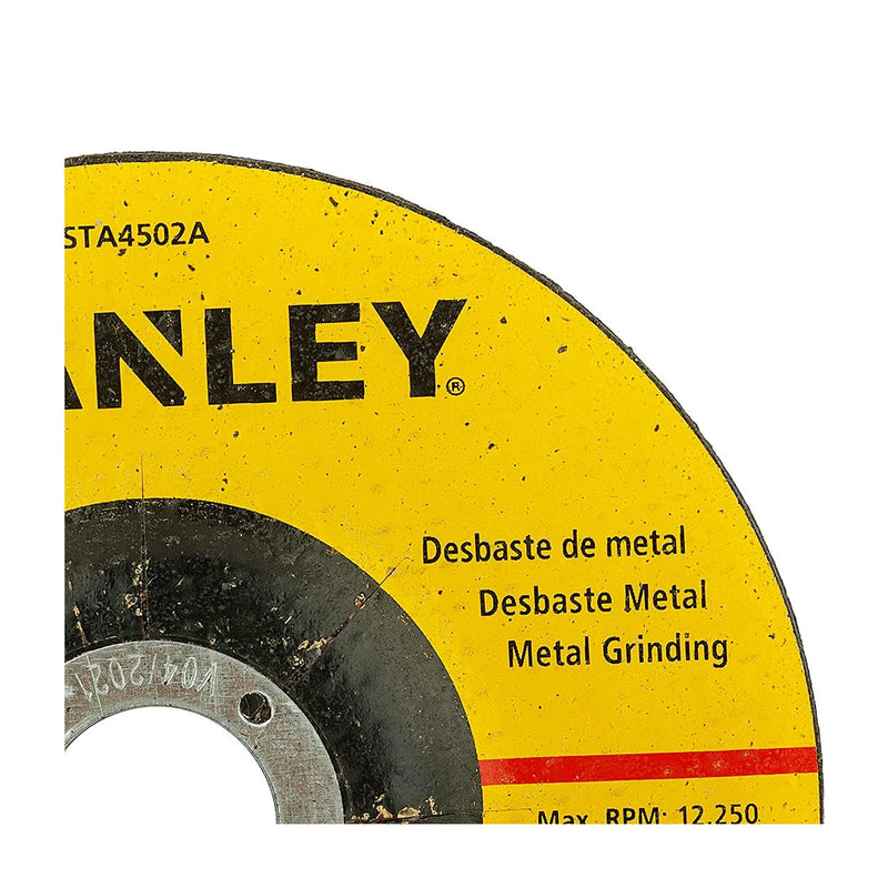 Stanley STA4502A-IN Metal Grinding Wheel 125x6x22mm