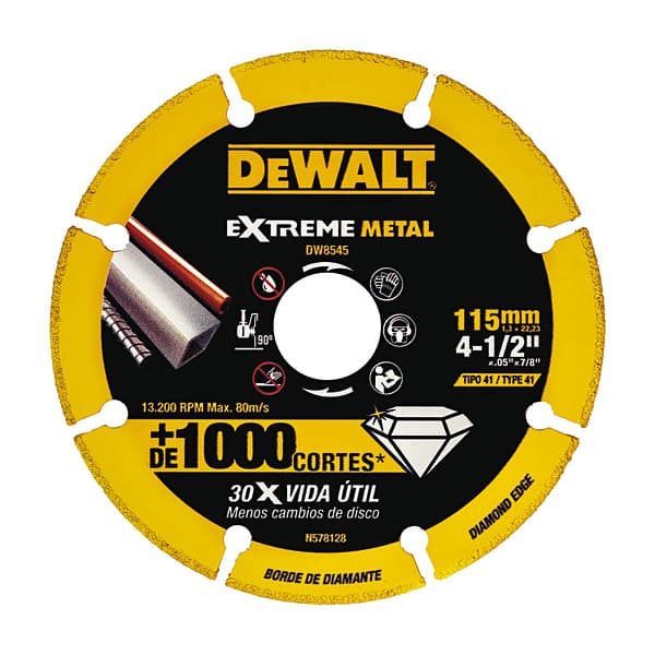Dewalt DW8545-IN Extreme Diamond Edge Cutoff Wheel 30x Life
