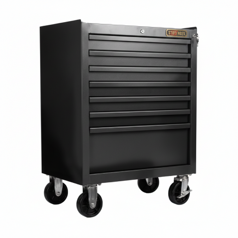 Stanley STST74426-8  7 Drawer Roller Cabinet 699X460X794 MM - Black