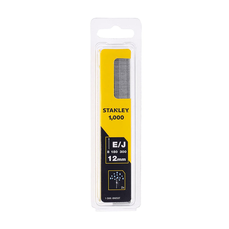 Stanley 1-SWK-BN050T  12MM/1/2"/18 GA Brad Nails J Type - Pack of 3