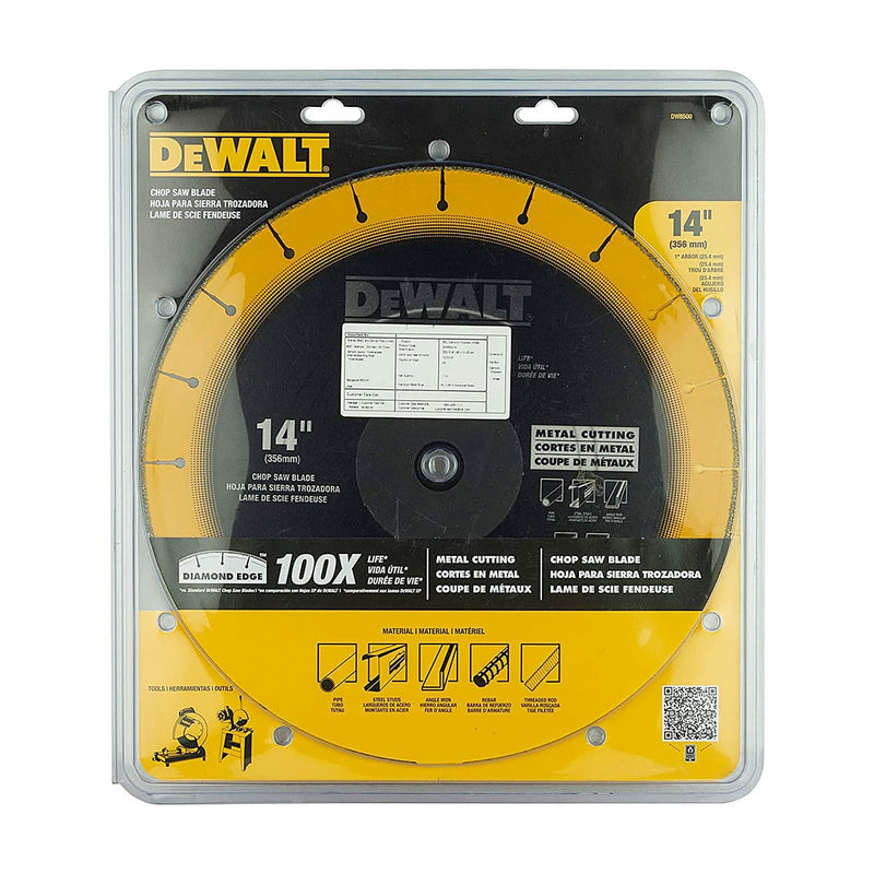 Dewalt DW8500-IN Diamond Edge Chopsaw Blade 355mmx4.00mm 100x Life