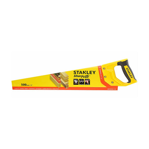 STANLEY STHT20367-1 Handsaw Sharpcut 20"/500 mm - 7 TPI