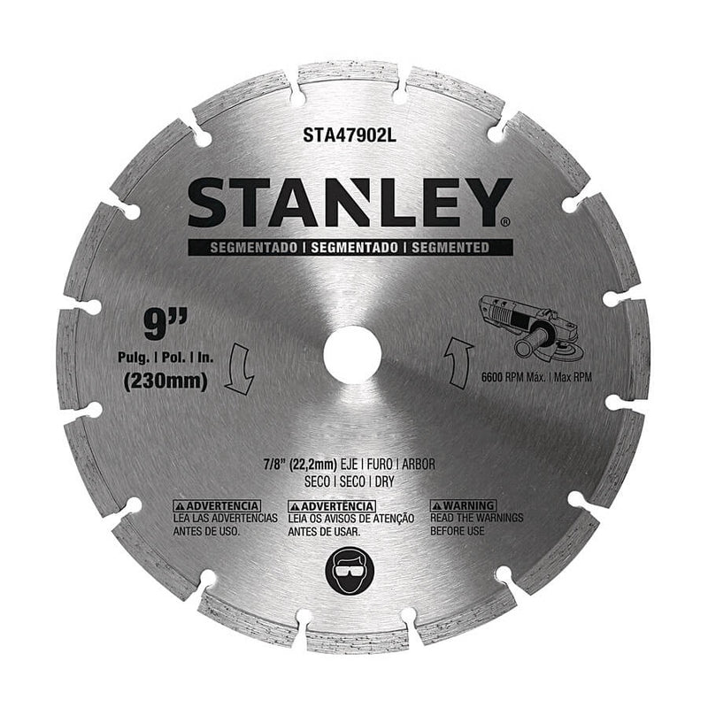 Stanley STA47902L Marble Cutting Blades Segmented 9"