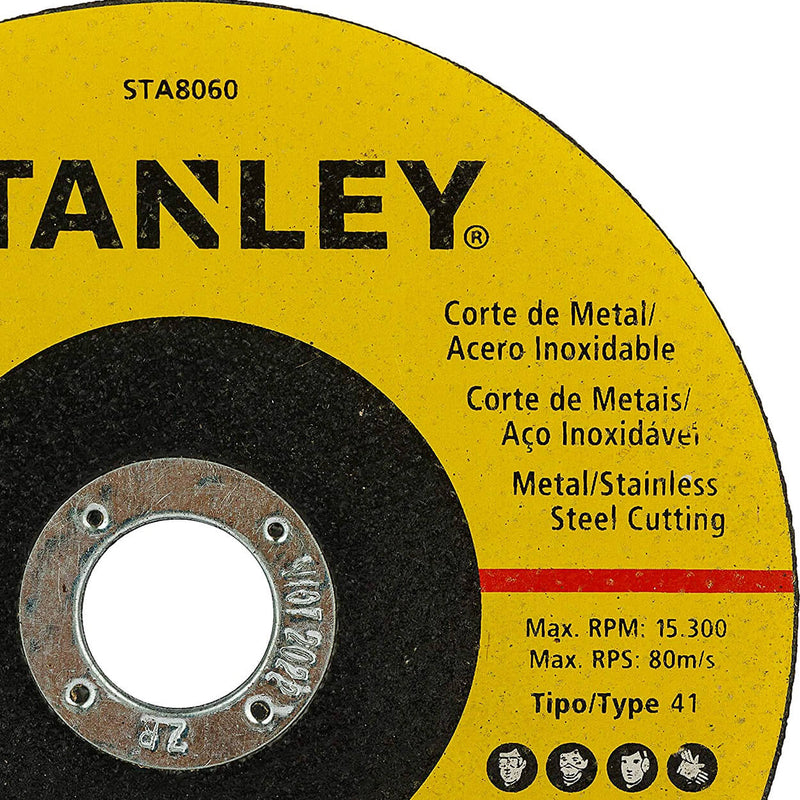 Stanley STA8060B50 Cutting Wheel For Cutting Stainless Steel (Pack of 15)