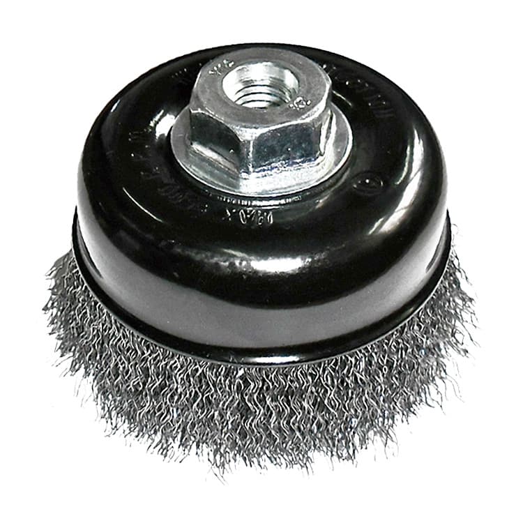 Dewalt DT3489-QZ 100mm x M14 Wire Brush 26mm Wire Length for Marble or Tile Cutting